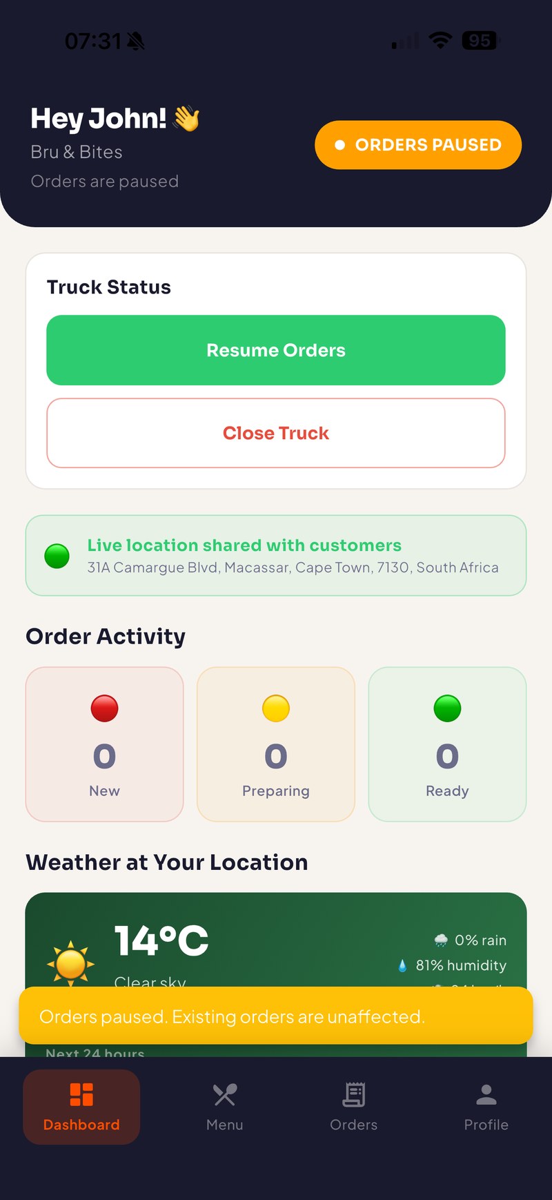 Dashboard